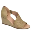 Journee Collection Womens Aretha Wedge Sandal - Taupe 1 Journee Collection Womens Aretha Wedge Sandal - Taupe -Fashion Feet Shop US 01 102155 00