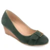 Journee Collection Womens Graysn Pump - Green -Fashion Feet Shop US 01 102244 00