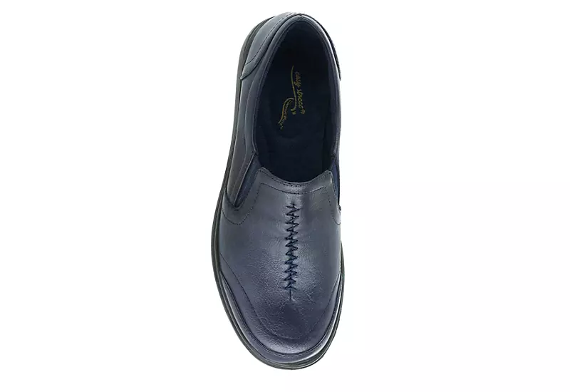 Easy Street Womens Ultimate Slip On Sneaker - Navy 8 Easy Street Womens Ultimate Slip On Sneaker - Navy - Image 6