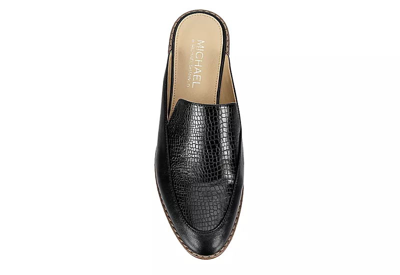 Michael By Michael Shannon Womens Chrisley Loafer - Black 8 Michael By Michael Shannon Womens Chrisley Loafer - Black - Image 6