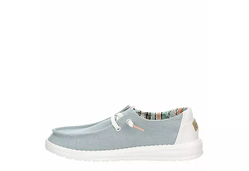 Heydude Womens Wendy Slip On Sneaker - Pale Blue 6 Heydude Womens Wendy Slip On Sneaker - Pale Blue - Image 4