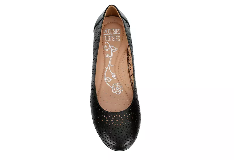 Mootsies Tootsies Womens Belva Flat - Black 8 Mootsies Tootsies Womens Belva Flat - Black - Image 6