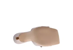 Marc Fisher Womens Dacorin Slide Sandal - Nude -Fashion Feet Shop US 01 105363 04