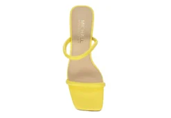 Michael By Michael Shannon Womens Dionne Slide Sandal - Yellow -Fashion Feet Shop US 01 105577 05