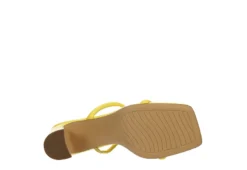 Michael By Michael Shannon Womens Dionne Slide Sandal - Yellow -Fashion Feet Shop US 01 105577 06