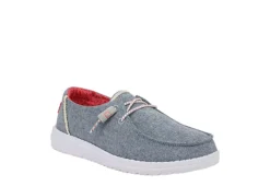 Heydude Womens Wendy Slip On Sneaker - Denim