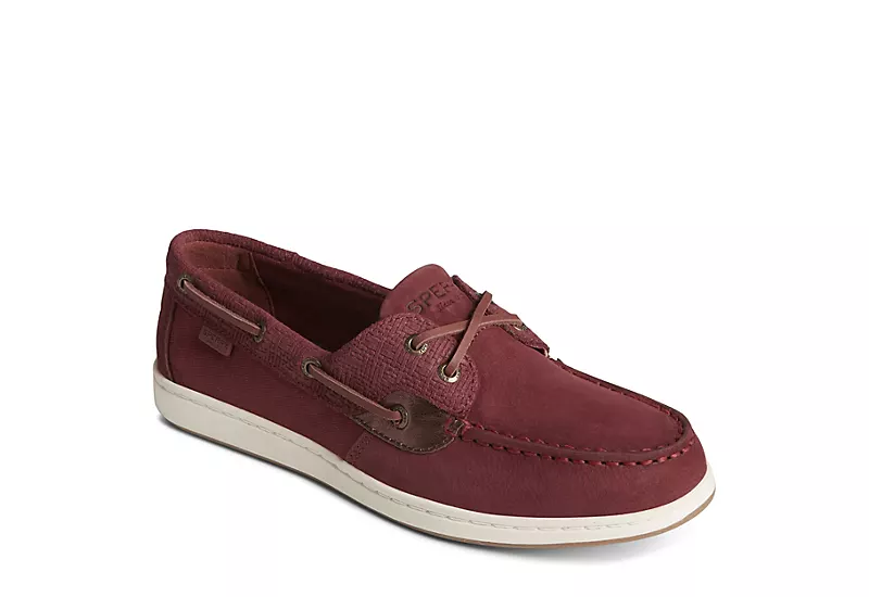 Sperry Womens Coastfish 2-eye Boat Shoe - Burgundy 3 Sperry Womens Coastfish 2-eye Boat Shoe - Burgundy