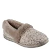 Skechers Womens Cozy Campfire Lazy Sunday Slipper - Taupe -Fashion Feet Shop US 01 106022 00