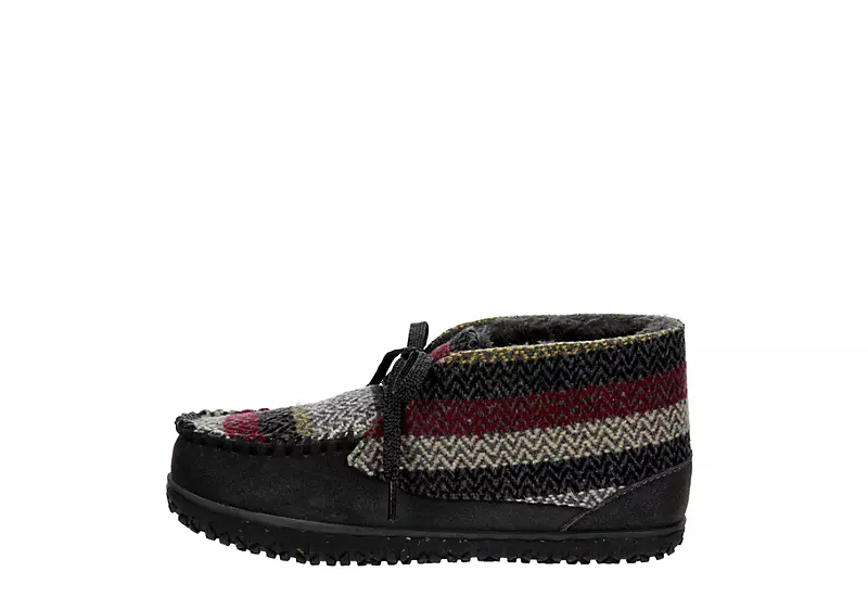 Minnetonka Womens Jenn Bootie Slipper - Dark Grey 6 Minnetonka Womens Jenn Bootie Slipper - Dark Grey - Image 4