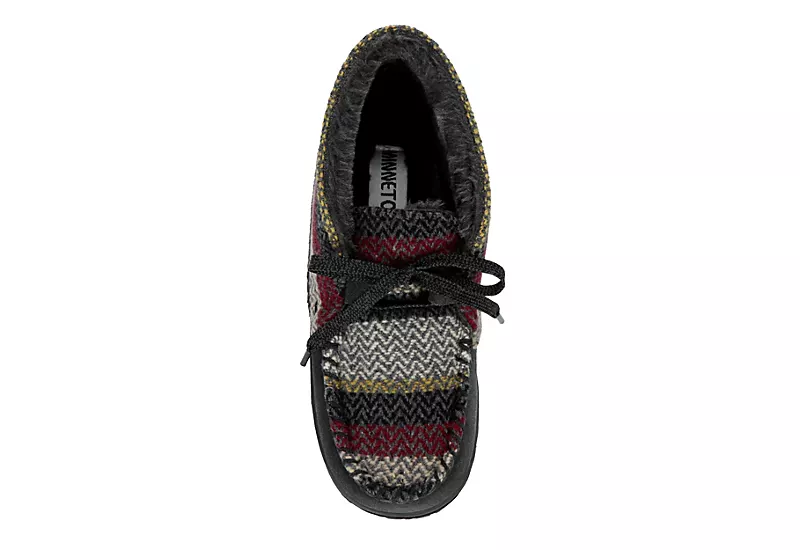 Minnetonka Womens Jenn Bootie Slipper - Dark Grey 8 Minnetonka Womens Jenn Bootie Slipper - Dark Grey - Image 6