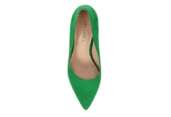 Michael By Michael Shannon Womens Ryleigh Pump - Green 14 Michael By Michael Shannon Womens Ryleigh Pump - Green -Fashion Feet Shop US 01 106148 05