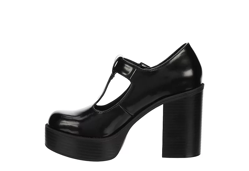 Madden Girl Womens Roony Platform Pump - Black 6 Madden Girl Womens Roony Platform Pump - Black - Image 4