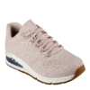 Skechers Womens Uno 2 Sneaker - Blush -Fashion Feet Shop US 01 106279 00