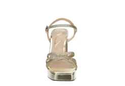 N By Nina Womens Sabrina Platform Sandal - Champagne 11 N By Nina Womens Sabrina Platform Sandal - Champagne -Fashion Feet Shop US 01 106405 02