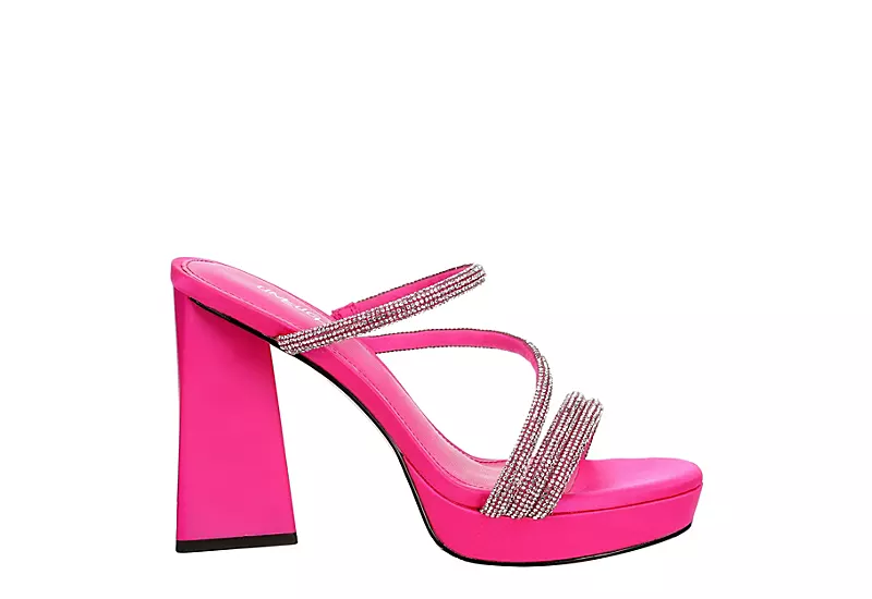 Limelight Womens Leith Platform Sandal - Fuschia 4 Limelight Womens Leith Platform Sandal - Fuschia - Image 2