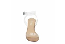 Michael By Michael Shannon Womens Selina Sandal - Clear 11 Michael By Michael Shannon Womens Selina Sandal - Clear -Fashion Feet Shop US 01 107011 02