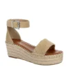 Michael By Michael Shannon Womens Bridgette Wedge Sandal - Tan 1 Michael By Michael Shannon Womens Bridgette Wedge Sandal - Tan -Fashion Feet Shop US 01 107382 00