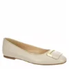 Adrienne Vittadini Womens Jacksi Flat - Ivory -Fashion Feet Shop US 01 107384 00