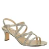 N By Nina Womens Bloom Sandal - Champagne 1 N By Nina Womens Bloom Sandal - Champagne -Fashion Feet Shop US 01 107406 00