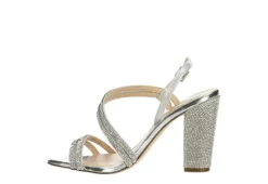 N By Nina Womens Sabetha Sandal - Silver -Fashion Feet Shop US 01 107407 03