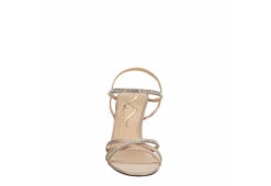 N By Nina Womens Amillia Sandal - Champagne -Fashion Feet Shop US 01 107411 02