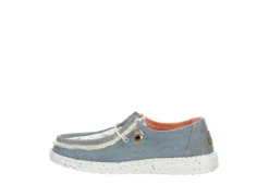 Heydude Womens Wendy Slip On Sneaker - Light Blue -Fashion Feet Shop US 01 107485 03