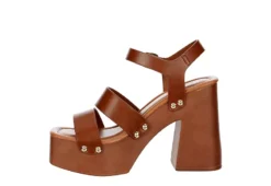 Madden Girl Womens Greenville Platform Sandal - Cognac -Fashion Feet Shop US 01 107536 03