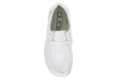 Heydude Womens Wendy Rise Slip On Sneaker - White 14 Heydude Womens Wendy Rise Slip On Sneaker - White -Fashion Feet Shop US 01 107706 05