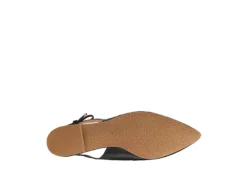 Jack Rogers Womens Serena Slingback Flat - Black -Fashion Feet Shop US 01 107713 03