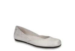 Easy Street Womens Tamar Flat - Silver