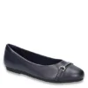 Easy Street Womens Asher Flat - Navy 1 Easy Street Womens Asher Flat - Navy -Fashion Feet Shop US 01 108018 00