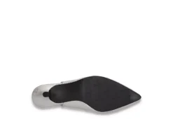 Easy Street Womens Emerin Slingback Pump - Silver -Fashion Feet Shop US 01 108061 06
