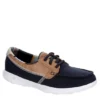 Skechers Womens Go Walk Lite Playa Vista Boat Shoe - Navy 1 Skechers Womens Go Walk Lite Playa Vista Boat Shoe - Navy -Fashion Feet Shop US 01 112127 00