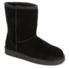 Koolaburra By Ugg Womens Koola Short Fur Boot - Black