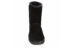 Koolaburra By Ugg Womens Koola Short Fur Boot - Black -Fashion Feet Shop US 01 122352 02