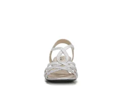 Lifestride Womens Yaya Wedge Sandal - Silver -Fashion Feet Shop US 01 200113 02