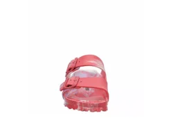 Birkenstock Womens Arizona Essentials Slide Sandal - Coral 11 Birkenstock Womens Arizona Essentials Slide Sandal - Coral -Fashion Feet Shop US 01 201446 02