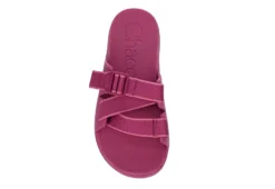 Chaco Womens Chillos Slide Sandal - Fuschia -Fashion Feet Shop US 01 202335 05