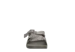 Chaco Womens Chillos Slide Sandal - Dark Grey 11 Chaco Womens Chillos Slide Sandal - Dark Grey -Fashion Feet Shop US 01 202336 02
