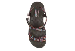 Skechers Womens Reggae Native Vibez Outdoor Sandal - Chocolate -Fashion Feet Shop US 01 202402 03