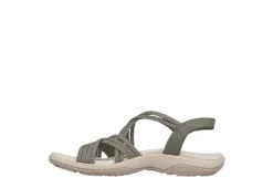 Skechers Womens Reggae Slim Takes Two Womens Sandal - Olive 11 Skechers Womens Reggae Slim Takes Two Womens Sandal - Olive -Fashion Feet Shop US 01 202405 02