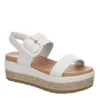 Michael By Michael Shannon Womens Kira Platform Sandal - Ivory -Fashion Feet Shop US 01 202471 00