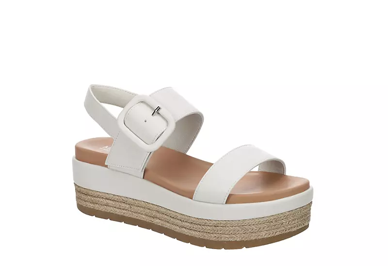 Michael By Michael Shannon Womens Kira Platform Sandal - Ivory 3 Michael By Michael Shannon Womens Kira Platform Sandal - Ivory