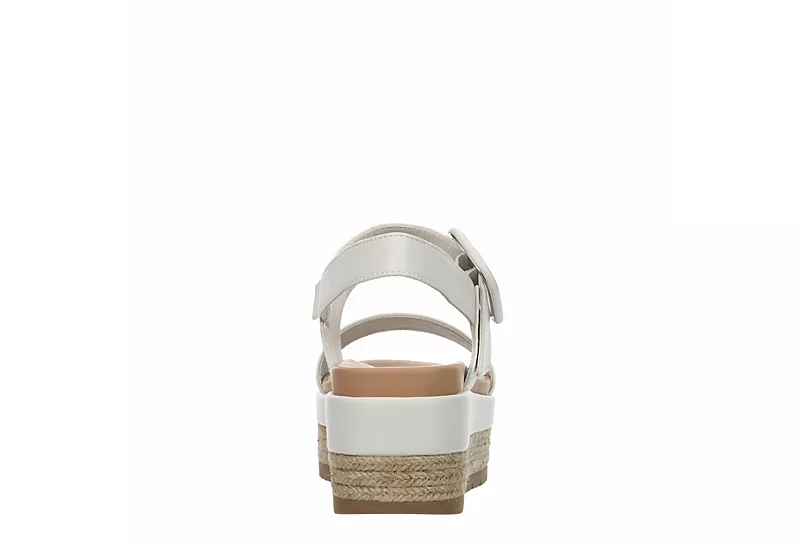 Michael By Michael Shannon Womens Kira Platform Sandal - Ivory 7 Michael By Michael Shannon Womens Kira Platform Sandal - Ivory - Image 5