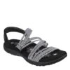 Skechers Womens Reggae Slim - Sweet Route Womens Sandal - Black 1 Skechers Womens Reggae Slim - Sweet Route Womens Sandal - Black -Fashion Feet Shop US 01 202492 00