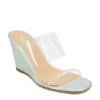 Xoxo Womens Lotys Wedge Sandal - Clear -Fashion Feet Shop US 01 202620 00