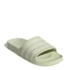 Adidas Womens Adilette Aqua Slide Sandal - Pale Green -Fashion Feet Shop US 01 202665 00
