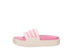 Adidas Womens Adilette Platform Slide Sandal - Pink -Fashion Feet Shop US 01 203101 03