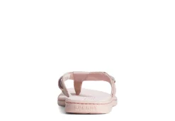 Sperry Womens Seafish Iridescent Sparkle Flip Flop Sandal - Blush -Fashion Feet Shop US 01 203196 02