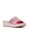 Clarks Womens Drift Petal Slide Sandal - Multicolor 1 Clarks Womens Drift Petal Slide Sandal - Multicolor -Fashion Feet Shop US 01 203205 00